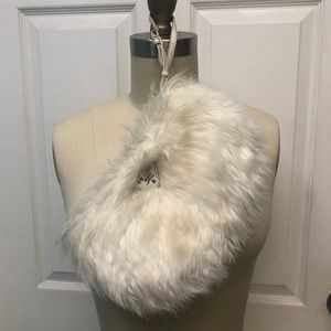 PRADA faux fur Clutch